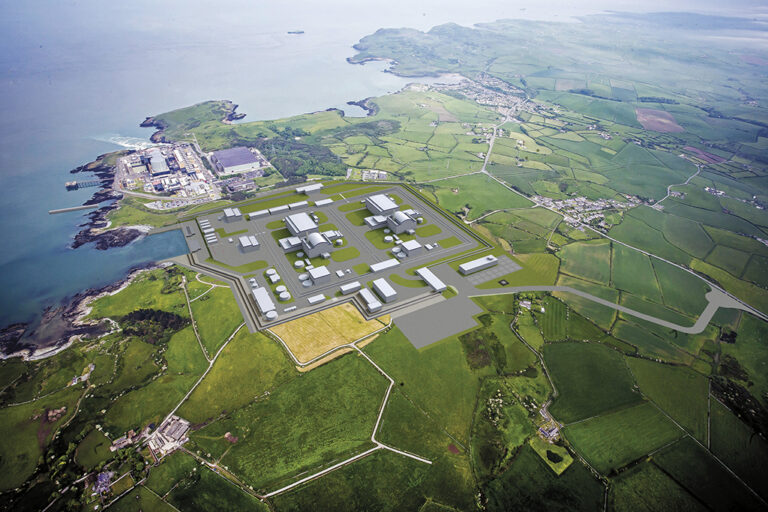 Wylfa Aerial CGI View CREDIT Horizon Nuclear Power web