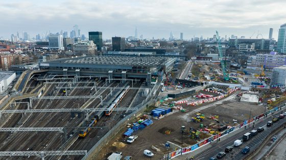 HS2s London Euston station works January 2023 1 1