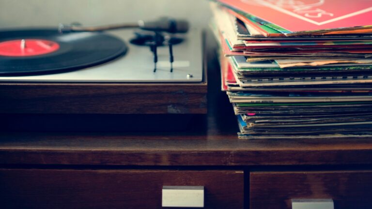 vinyl records