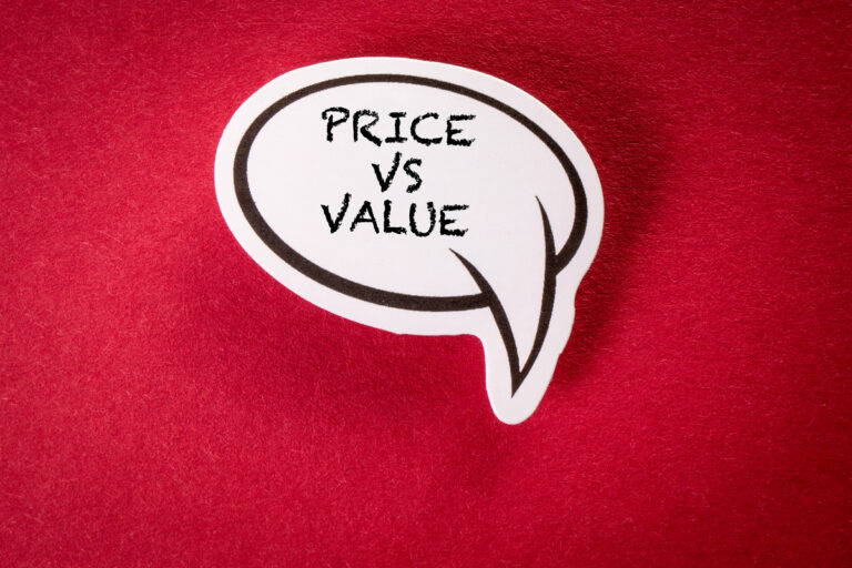 24 08 13 a thought bubble with the words price versus value in it mf dload getty price value valuing a stock valuation research 1200x800 5b2df79