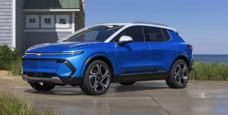 chevy equinox ev at shore house