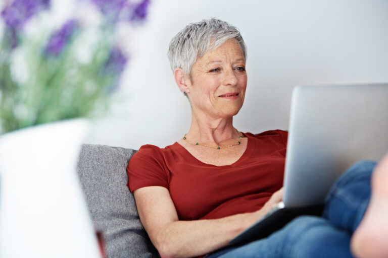 older woman laptop gettyimages 495393236