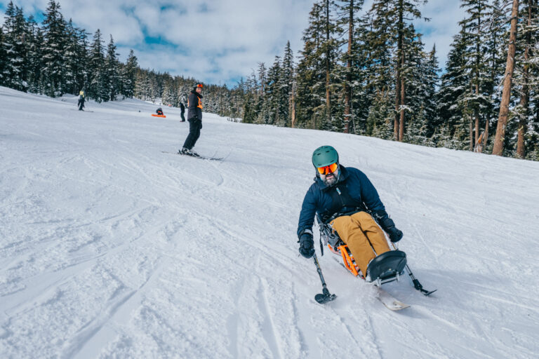 skiing mountains