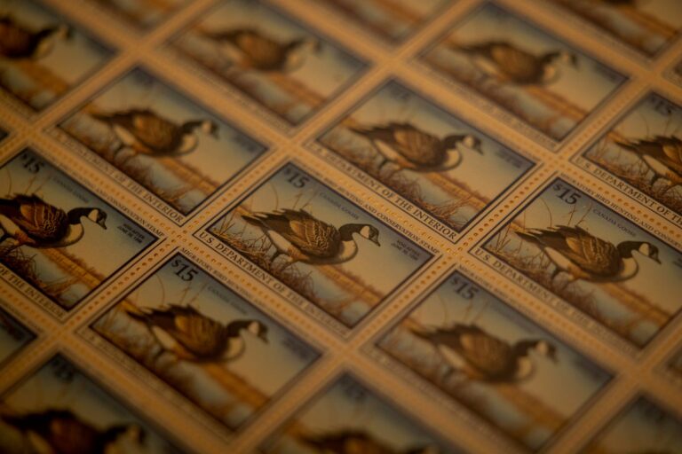 Pane of stamps