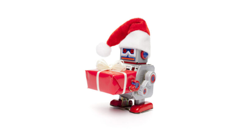 robot with present 1152x648