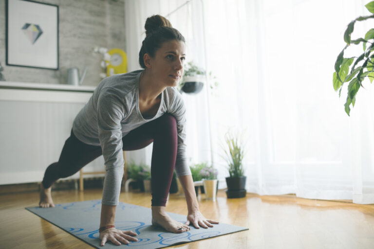 yoga at home