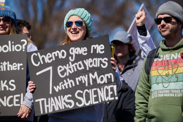 Washington DC Stand Up for Science Rally