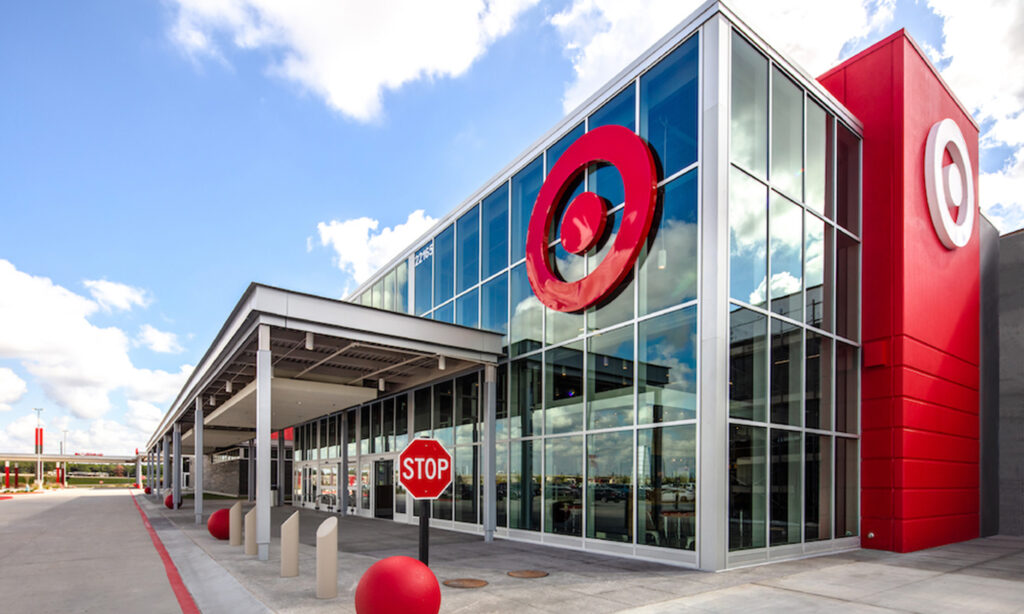 store with target logo on outside target