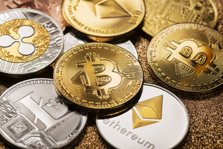 cryptocurrency coins bitcoin ethereum ripple litecoin