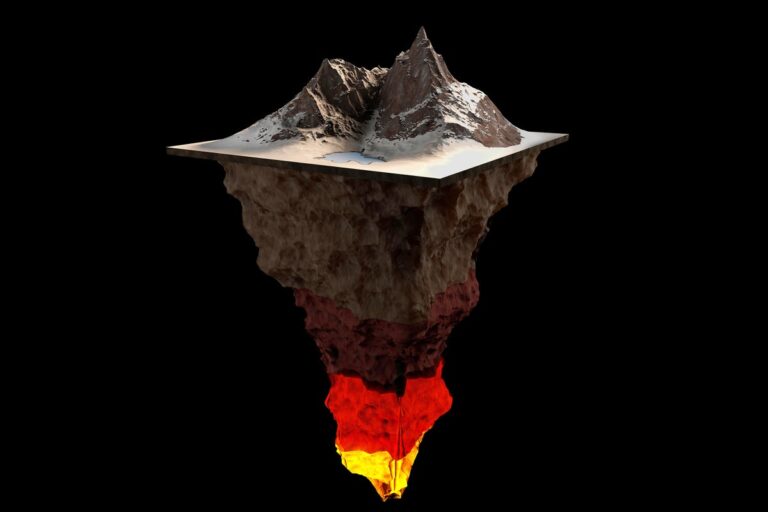 earth structure cross section