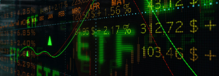 etf on top of stock charts tickers