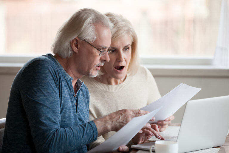 getty images older couple shocked by a bill gettyimages