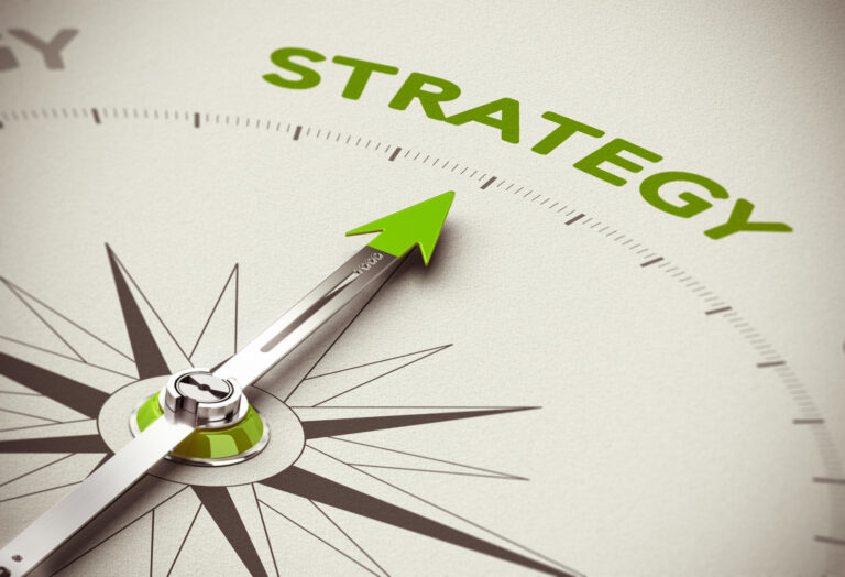 23 02 10 a compass with the arrow pointing to the word strategy mf dload